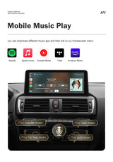 12.3-Inch Wireless CarPlay Multimedia Display for BMW 1 2 Series