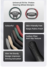 Breathable Leather Cover for Proton Saga X50 Car Interior Accessory Hocasen