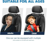 Car Headrest Pillow Guardian Pro 180° Swivel Neck Cradle with Memory Foam Travel Sleep Support for Kids Adults Car Interior A