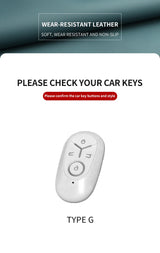 Leather Car Remote Key Case Cover for Geely Starray Vow Geome Emgrand X7 EX7 2025 Car Interior Accessory OEM