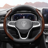 Carbon Fiber Wheel Cover Snap-On for VW Golf Tiguan