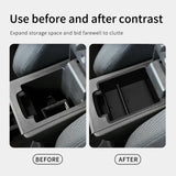 Car Armrest Storage Box for Renault Dacia Duster 2025 2026 Car Interior Accessory SMABEE