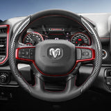 Carbon Fiber Cover for Ram 1500 2500 Quick Release