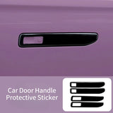 For Leapmotor B01 B10 Car Door Handle Protective Sticker Scratch Proof Anti-collision Protectors Exterior Accessories Car Ext