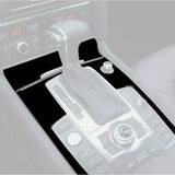 Piano Black Center Console Shift Case Frame Cover Trim For Audi Q7 2008-2015 Accessories Sticker Car Interior Accessory OEM