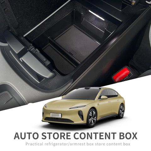 Car Armrest Storage Box for NIO ET5 2022 Car Interior Accessory OEM