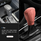 Car Silicone Gear Shift Knob Cover For Accord / Civic / Crider Anti-Slip Lever Shifter Boot Interior Premium Tuning Accessories