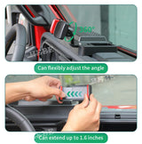 Center Console Phone Holder for Jeep Wrangler JL 24 Car Interior Accessory HEBE