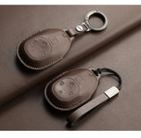 Leather Car Key Case Cover For GAC GS4 GM8 GA4 GS5 GS3 GA3 GA6 SGS7 Trumpchi E8 E9 MPV S7 E8 E9 GN8 M8 GM8 Remote Key Case Shell