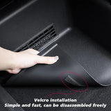 TPE Underseat Protector Center Console Side For Tesla New Model Y Juniper 2025 Launch and 2nd Row Kick Cover Air Vent Car Flo