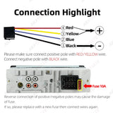 1Din Bluetooth MP3 Car Stereo Player Universal Fit