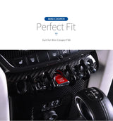 Carbon Fiber Lighter Panel Trim for Mini Cooper F60