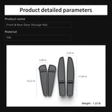 SMABEE for Tesla Model Y/YL Launch 2025 2026 Juniper Door Handle Storage Pad Front Rear Door Holder Tray Accessories Organize