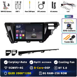 Android 15 Navigation Stereo for Toyota Camry XV70 2017–2020