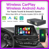 Wireless CarPlay Android Auto Decoder for Toyota Camry 2020 CarPlay Retrofit Module LEXXSON