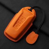 Goatskin car key case for VW Touareg