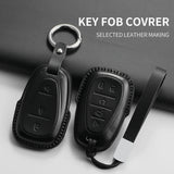 Leather Car Key Case Cover Car Interior Accessory OEM