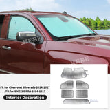 Heat Insulation Sunshade for Chevy Silverado 14 Car Interior Accessory HEBE