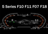 12.3 Inch Digital Instrument Cluster for BMW 5 Series 2009–2017
