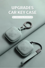 Leather Car Key Case Cover for Zeekr 7X Original Car Color Key Bag Cover Protection Car Interior Accessory OEM/Original