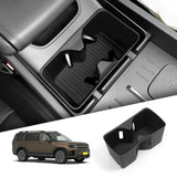 Hyundai Santa Fe 2024 2025 Car Water Cup Holder Anti-Slip Shock-Absorbing Center Console Cup Holder Insert Traying Car Interi