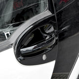 Carbon Fiber Door Handle Cover Smart 451 Fortwo Car Interior Accessory GMUNI