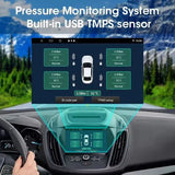 USB Wireless TPMS Tire Pressure Monitoring System for Android Car Interior Accessory RSNAVI