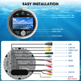 Marine Stereo Speaker Set with Bluetooth for RV Boat
