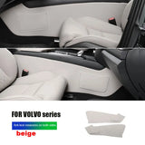 Anti-Kick Console Protector for Volvo V60 2024 Car Interior Accessory LINGLUYANG beige v60 2020-2026
