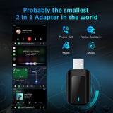 2-in-1 Wireless CarPlay and Android Auto Adapter for Cars CarPlay Adapter OEM