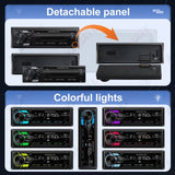 1Din Universal MP3 Car Radio Bluetooth FM Stereo Car Interior Accessory AKAMATE