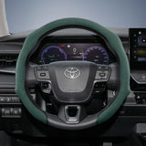 Premium Suede Snap-On Cover for Toyota Steering