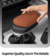 Original Leather Center Gear Shift Knob Cover Lever Shifter Boot Car Accessories For Geely Tugella/ Binyue / Preface / Borui GE