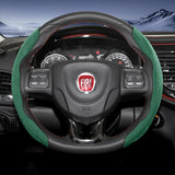 Suede Steering Wheel Cover for Fiat 500 Panda Tipo