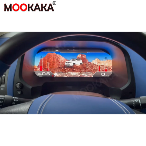 Digital Instrument Cluster Virtual Cockpit for Toyota Prado Android Head Unit Aotsr