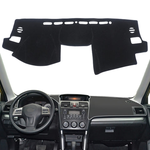 Custom Fit Dashboard Cover Mat for Subaru Impreza Forester Dashboard Mat CATUSIKI Left-Rudder