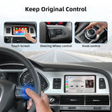 Wireless CarPlay Android Auto Retrofit for Audi A6 Q7 2009–2015