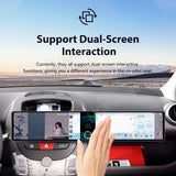 24.6 Inch Dual Screen Android 14 Stereo for Peugeot 107 2005-2014 Android Head Unit Aotsr