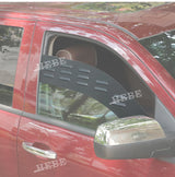 Window Louvre Vent Panels for Chevy Silverado 2014-2018