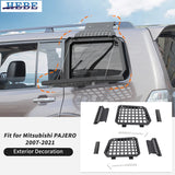 Rear Window Glass Armor Rack for Pajero 2007-21 Car Interior Accessory HEBE
