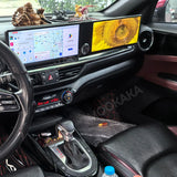 24.6" Dual Screen Android Auto CarPlay System for Kia K3 2019–2025 Android Head Unit Aotsr