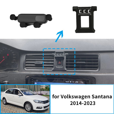 Smart Wireless Fast Charging Phone Holder for VW Santana 2013-2023 Car Phone Holder CATUSIKI