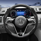 Mercedes Sports Suede Snap-On Wheel Cover 2Pc