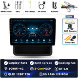 Android 15 Multimedia GPS Player for Renault Trafic 2