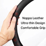 For Chery Tiggo 7 Pro Jaecoo J7 EBRO S700 2025 Car Leather Steering Wheel Cover Ultra Thin Breathable Non Slip Protective Cas
