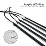 RGB Bluetooth Acrylic Strip for Universal Car Interior