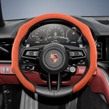 Premium Suede Steering Wheel Cover for Porsche Cars