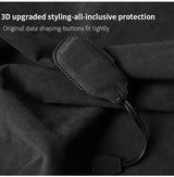 Suede Car Key Case for BMW For G38 G12 F49 i20 G07 G08 1 5 7 Series x1 x5 x7 ix XM i7 M760 Keychain Accessories