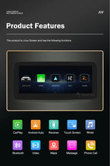 12.3 Inch Wireless CarPlay Android Auto Screen for Mercedes E-Class