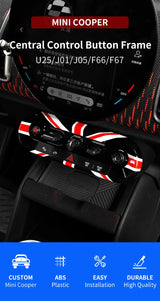 Center Console Frame Trim for Mini Cooper U25 J01 Car Interior Accessory GMUNI